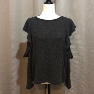 Zara Collection Viscose Shoulder Cutout Sweater